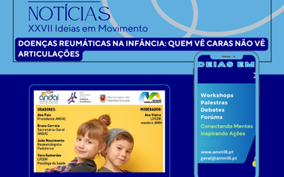 Doenças Reumáticas na Infância: Quem vê Caras não vê Articulações